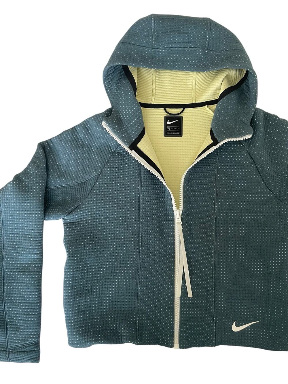 Nike Women's Tech Fleece Aeroloft Full-Zip Dot Print Hoodie Size XS
